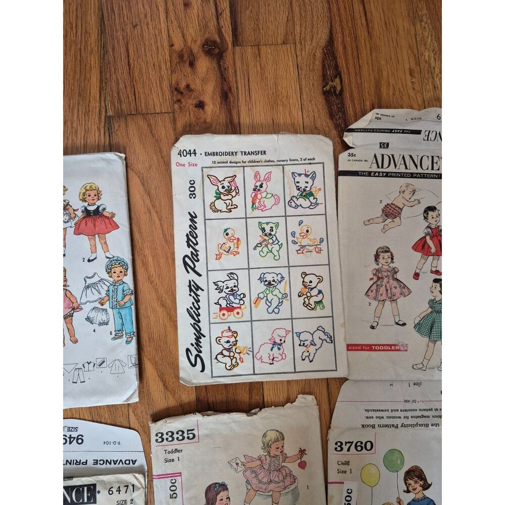 Vintage 1950s 1960s Toddler Child Sewing Pattern | Retro Girls Boys Outfit - Picture 8 of 11